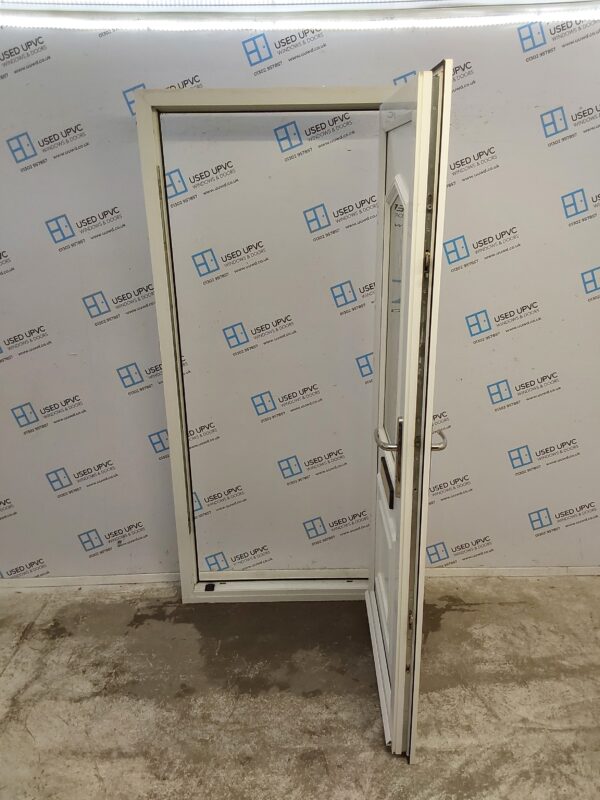 Used White Upvc Front Door 940mm x 2100mm 0394 - Image 3