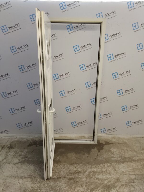 Used White Upvc Front Door 870mm x 2070mm 0339 - Image 3