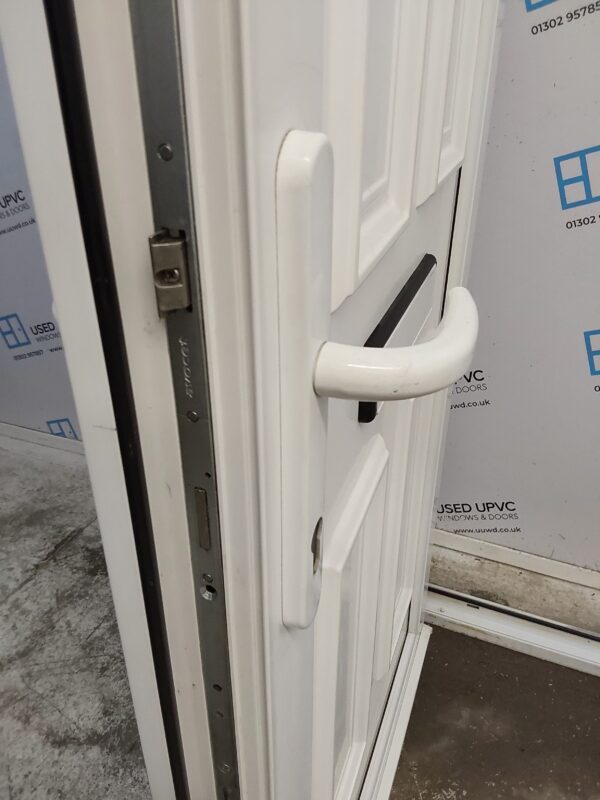 Used White Upvc Front Door 870mm x 2070mm 0339 - Image 6