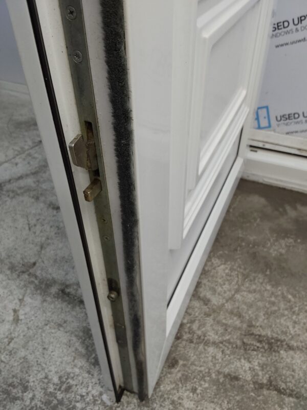 Used White Upvc Front Door 865mm x 2100mm 0286 - Image 9