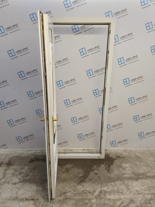Used White Upvc Front Door 855mm x 2055mm 0283 - Image 3
