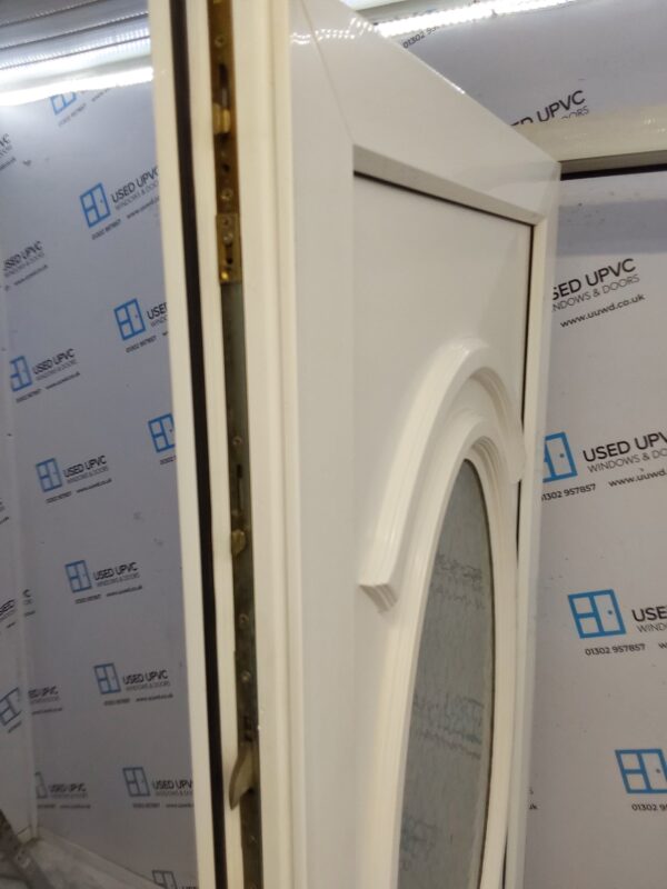 Used White Upvc Front Door 855mm x 2055mm 0283 - Image 4