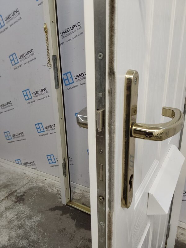 Used Green Composite Front Door 895mm x 2030mm 0755 - Image 11