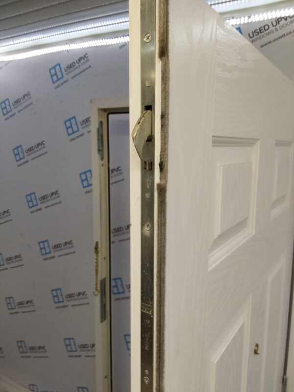 Used White Composite Front Door 910mm x 2025mm 0450 - Image 6