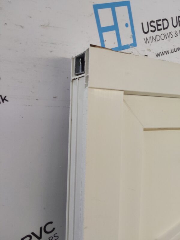 Used White Upvc Front Door 895mm x 2045mm 0268 - Image 9