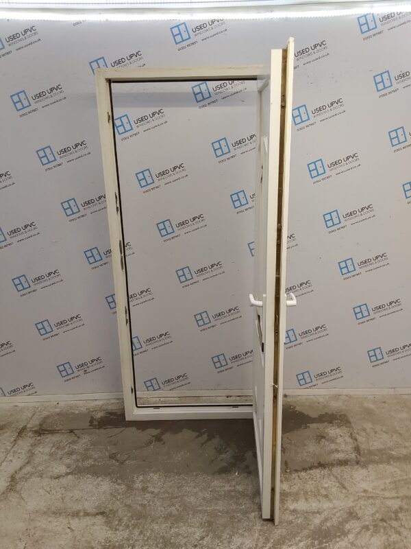 Used White Upvc Front Door 895mm x 2045mm 0268 - Image 3