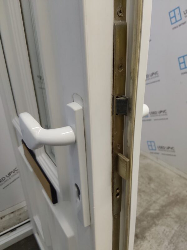 Used White Upvc Front Door 895mm x 2045mm 0268 - Image 12