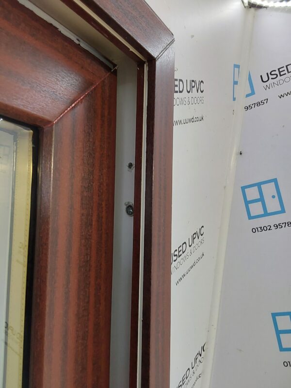 Used Woodgrain Upvc Sliding Patio Doors 1820mm x 2030mm (reduce to 2000mm) EA8 - Image 4