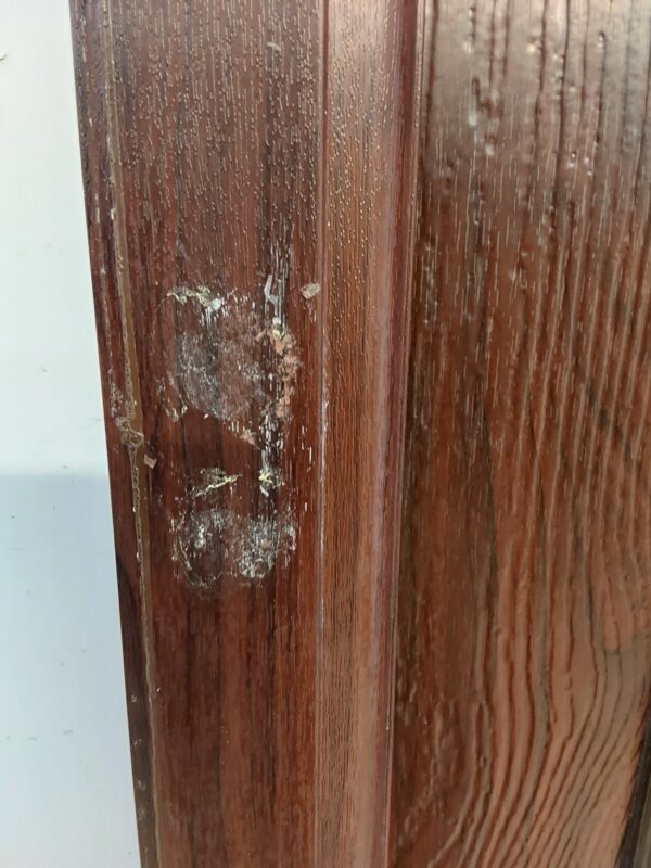 Used Rosewood Composite Front Door 880mm x 2020mm 0660 - Image 4