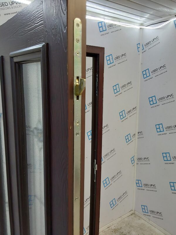 Used Rosewood Composite Front Door 880mm x 2020mm 0660 - Image 7