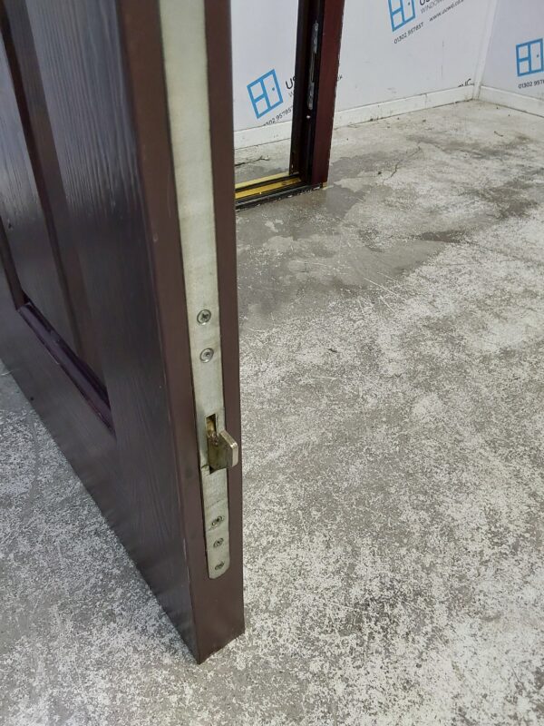 Used Rosewood Composite Front Door 880mm x 2020mm 0660 - Image 9