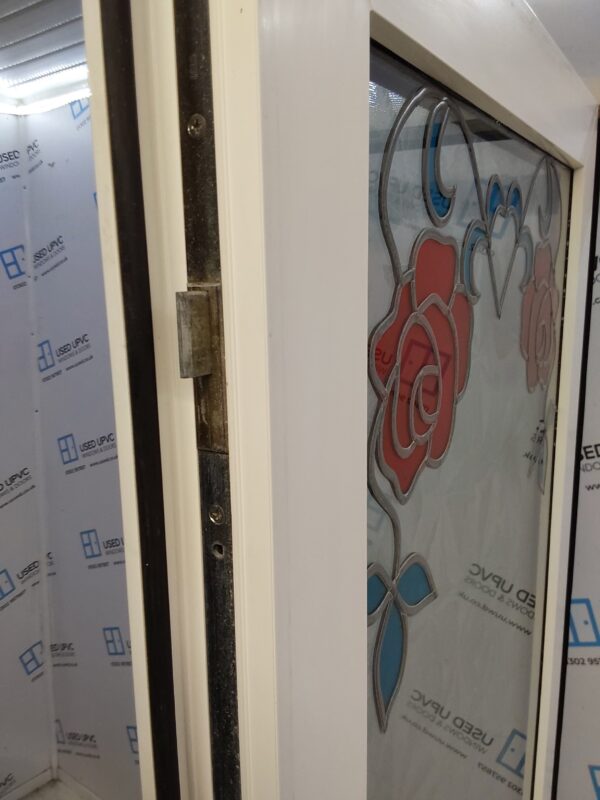 Used White Upvc Front Door 850mm x 2085mm 0054 - Image 6