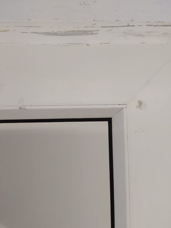 Used White Upvc Front Door 860mm x 2055mm (Reduce To 845mm) 0636 - Image 11