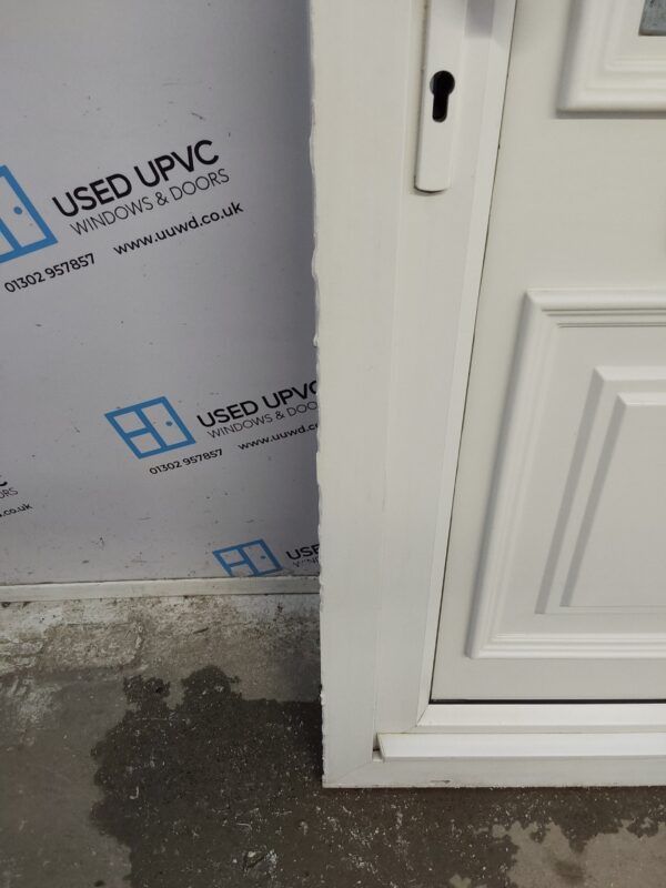 Used White Upvc Front Door 880mm x 2030mm 0226 - Image 7