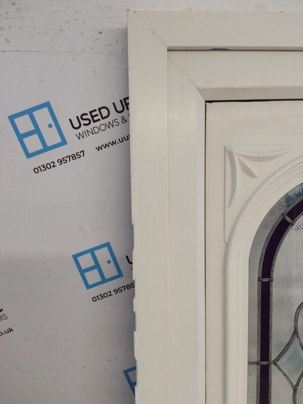 Used White Upvc Front Door 880mm x 2030mm 0226 - Image 9