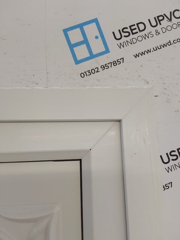 Used White Upvc Front Door 880mm x 2030mm 0226 - Image 12