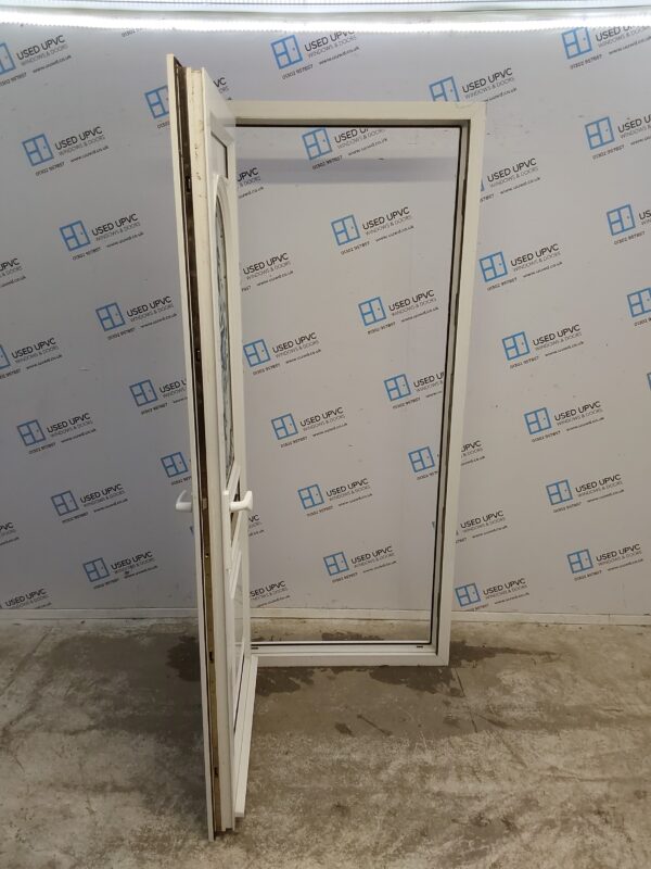 Used White Upvc Front Door 880mm x 2030mm 0226 - Image 3