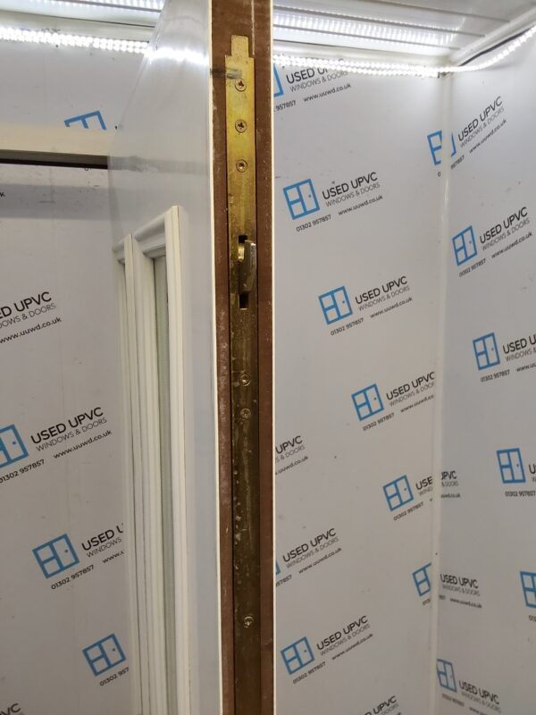 Used White Upvc Back Door 955mm x 2075mm 0189 - Image 4