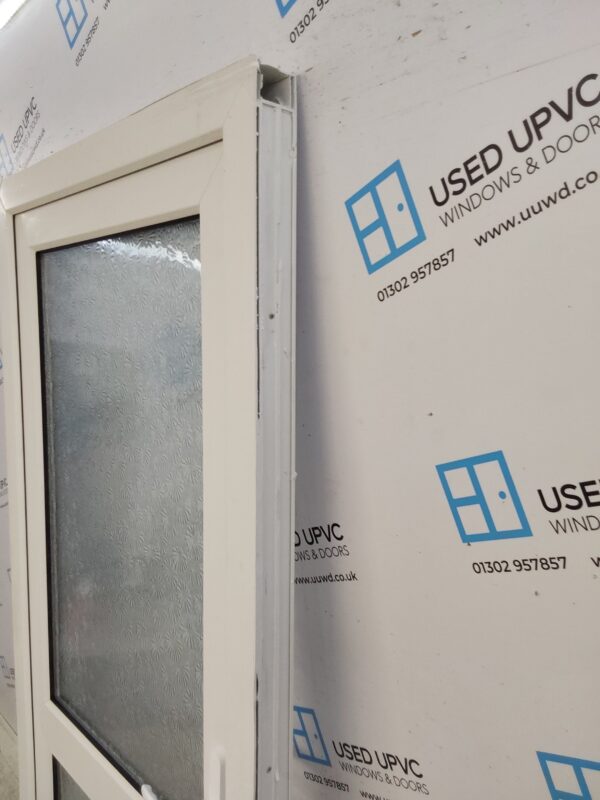 Used White Upvc Back Door 870mm x 2050mm 0130 - Image 11