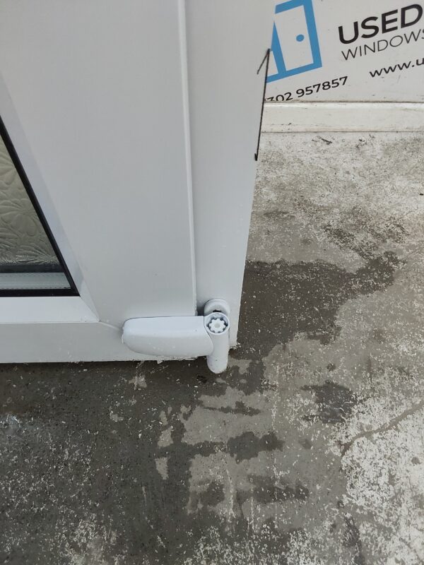 Used White Upvc Back Door 870mm x 2050mm 0130 - Image 7