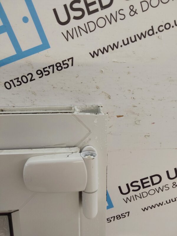 Used White Upvc Back Door 870mm x 2050mm 0130 - Image 9