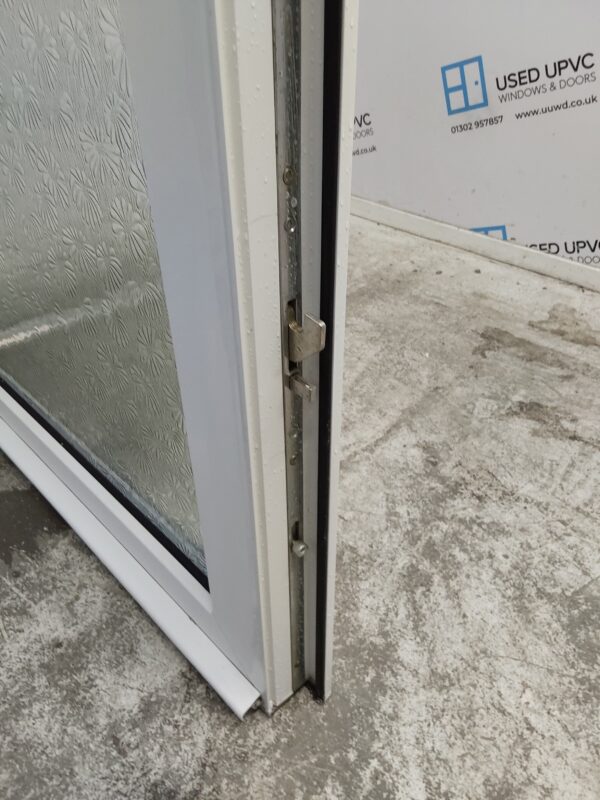Used White Upvc Back Door 870mm x 2050mm 0130 - Image 6