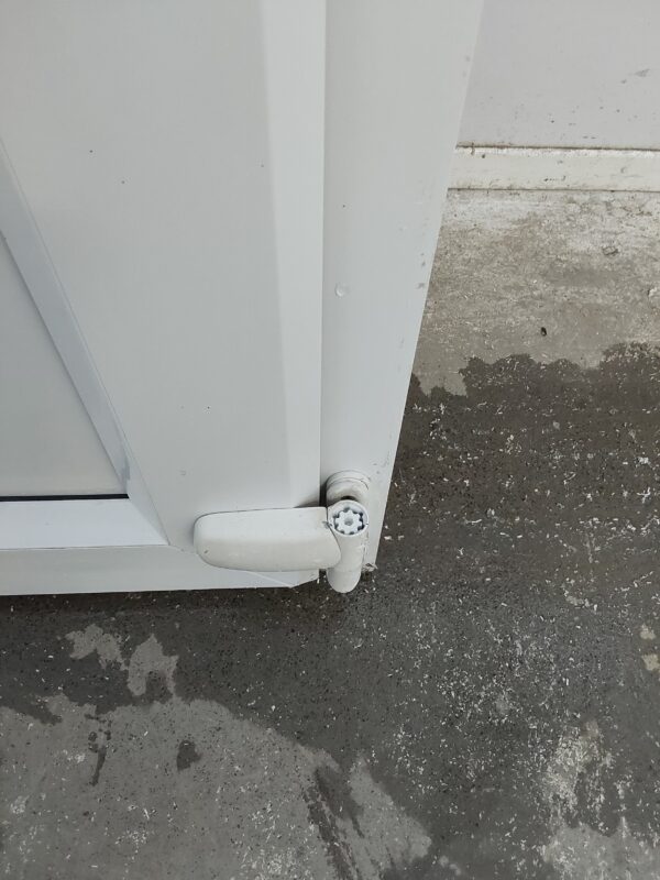 Used White Upvc Front Door 870mm x 2070mm 0122 - Image 7