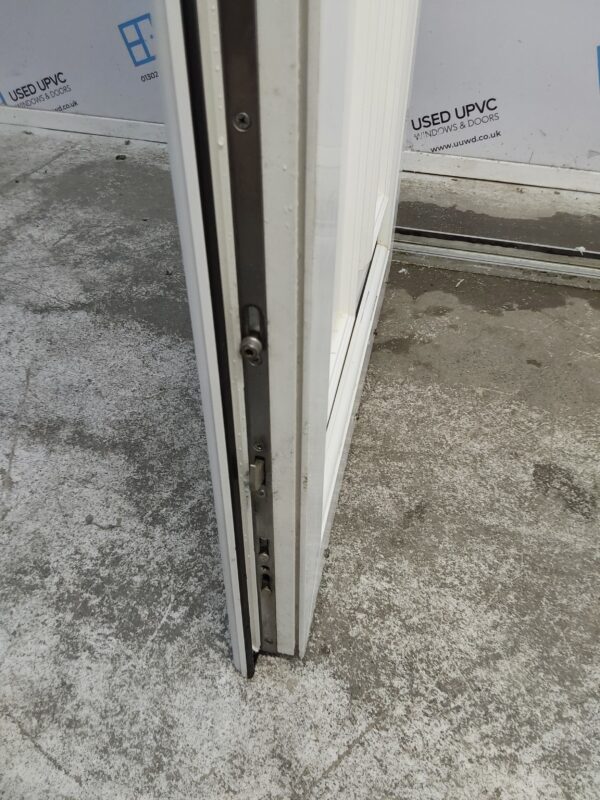 Used White Upvc Front Door 880mm x 2030mm (Reduce To 865mm) 0041 - Image 6