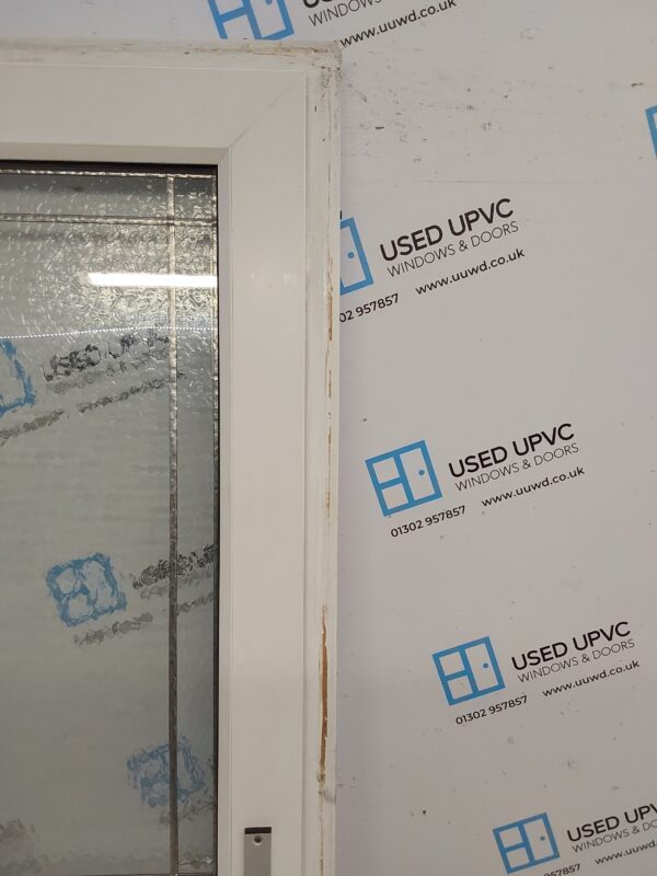 Used White Upvc Front Door 880mm x 2110mm C7D023 - Image 8