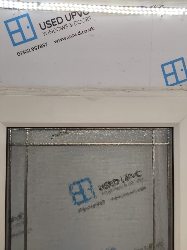Used White Upvc Front Door 880mm x 2110mm C7D023 - Image 9