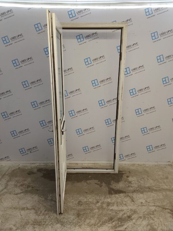 Used White Upvc Front Door 880mm x 2110mm C7D023 - Image 3
