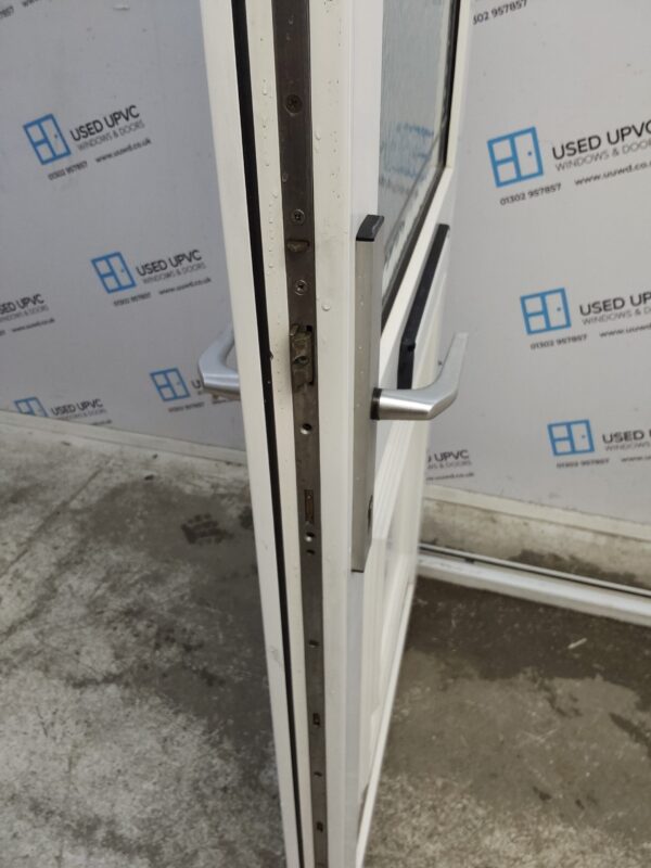 Used White Upvc Front Door 880mm x 2110mm C7D023 - Image 5