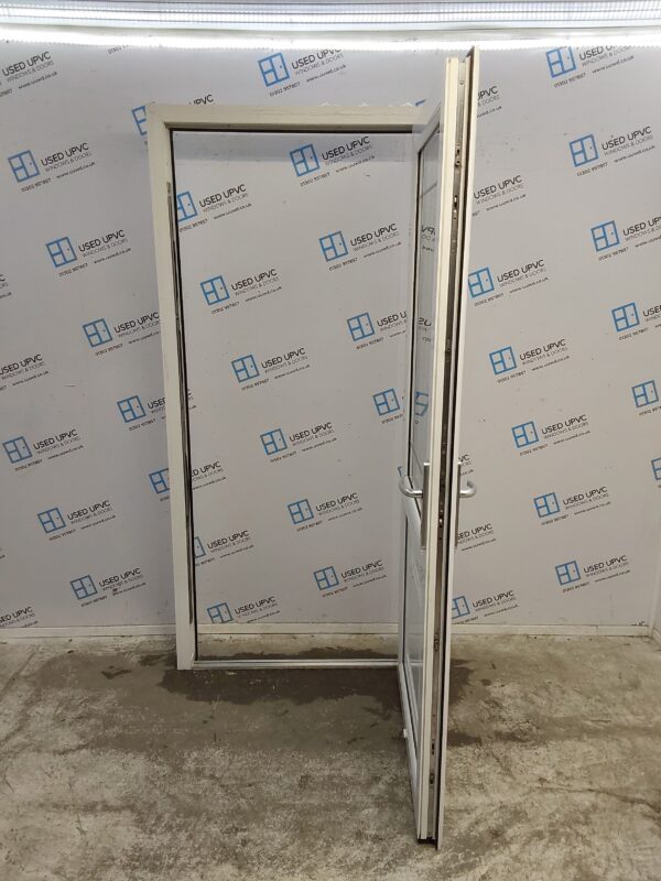 Used White Upvc Back Door 975mm x 2105mm C7D015 - Image 3