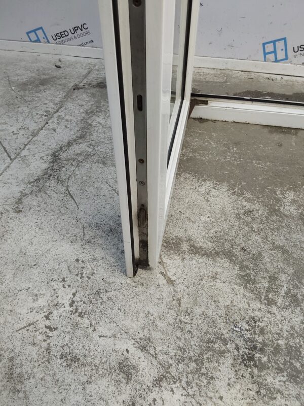 Used White Upvc French Doors 1400mm x 2050mm EA12 - Image 5