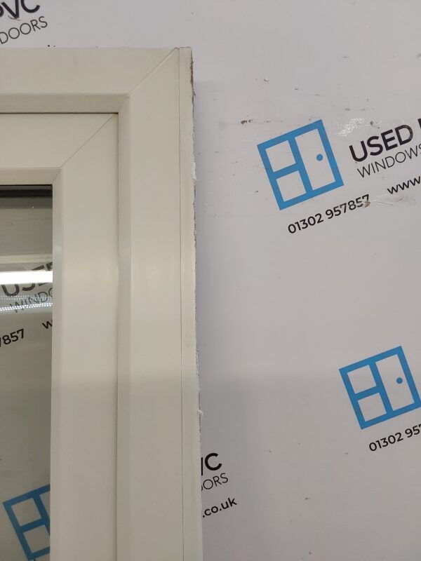 Used White Upvc French Doors 1495mm x 2155mm (Reduce To 1455mm) EA9 - Image 9