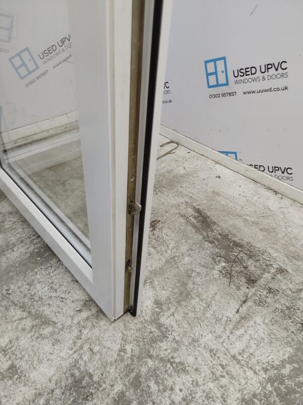 Used White Upvc French Doors 1495mm x 2155mm (Reduce To 1455mm) EA9 - Image 6