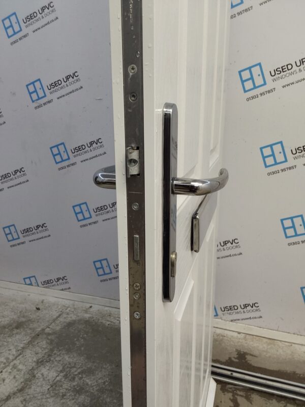 Used White Composite Front Door 875mm x 1995mm C7D038 - Image 5
