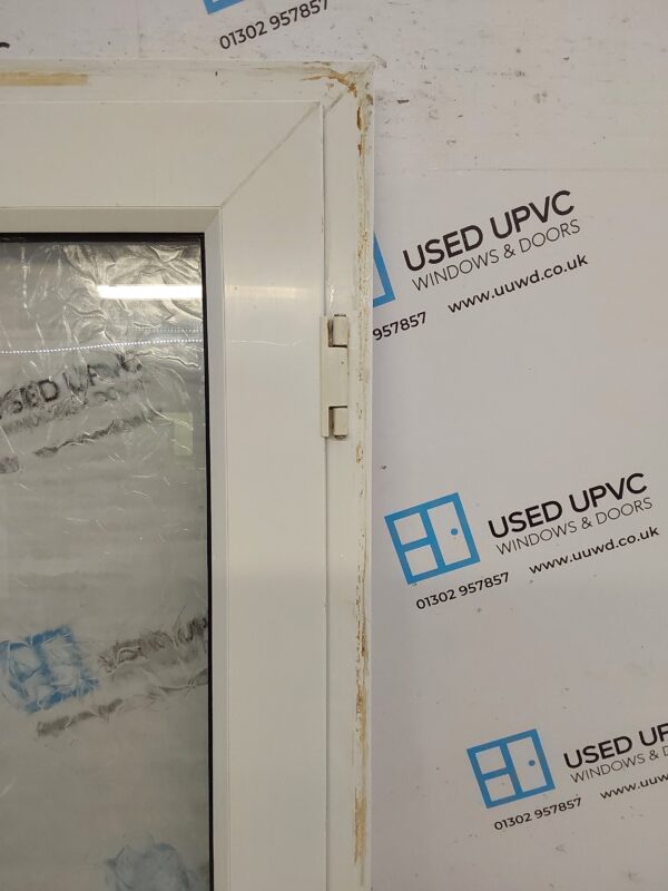 Used White Upvc Back Door 930mm x 2050mm C7D080 - Image 8
