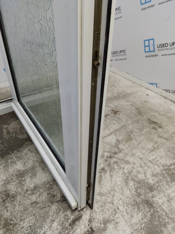 Used White Upvc Back Door 930mm x 2050mm C7D080 - Image 6