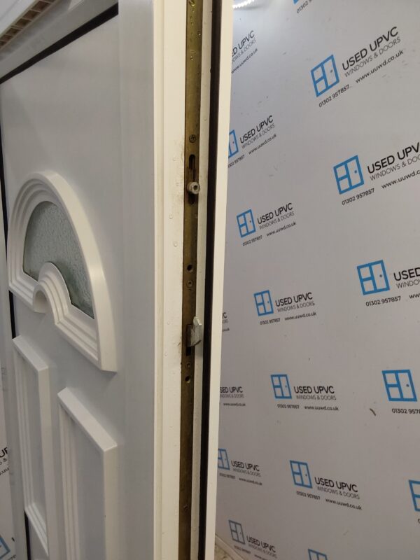 Used White Upvc Back Door 885mm x 2050mm C6003 - Image 4