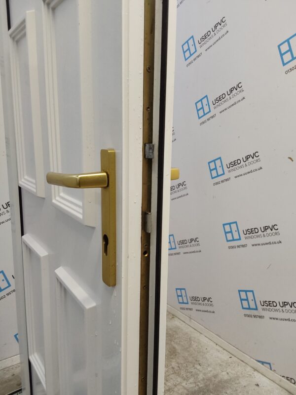 Used White Upvc Back Door 885mm x 2050mm C6003 - Image 5