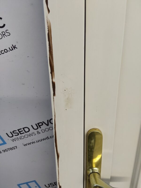 Used White Upvc Front Door And Side Panel 1215mm x 2070mm DS003 - Image 13