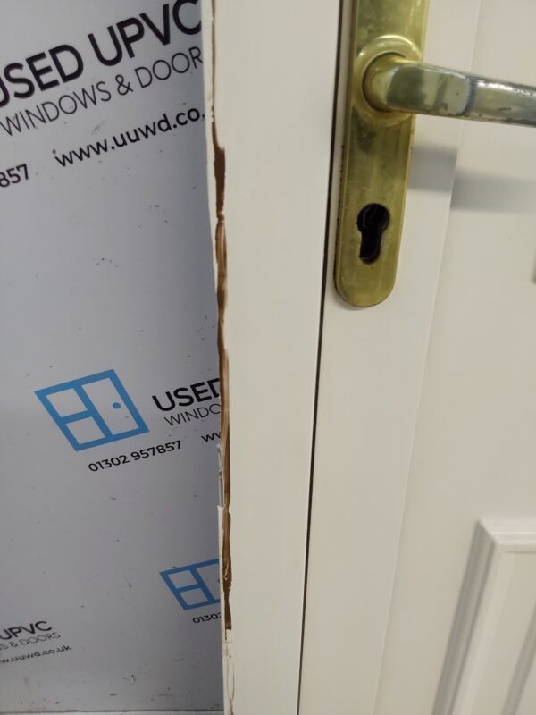 Used White Upvc Front Door And Side Panel 1215mm x 2070mm DS003 - Image 12