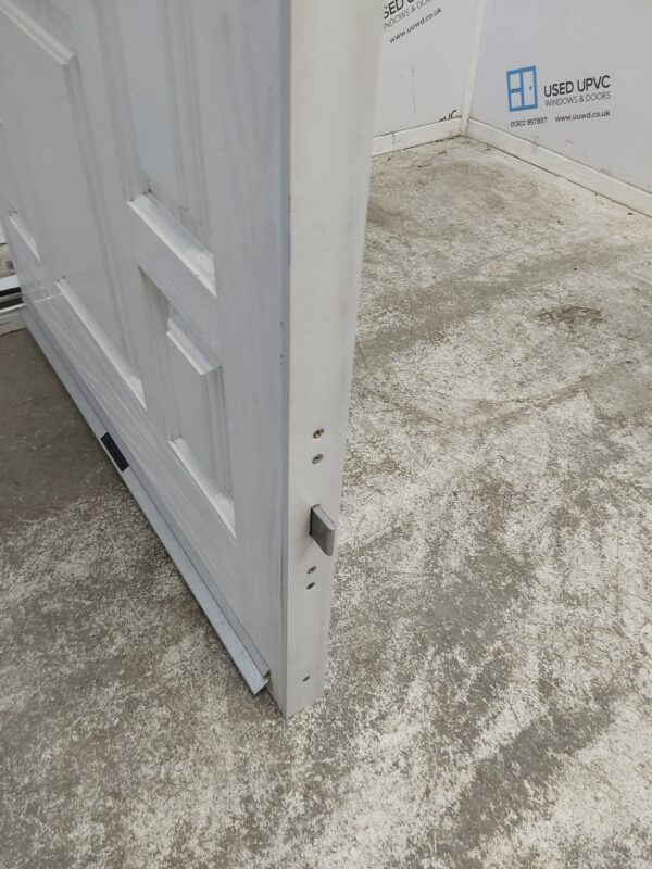 Used White Composite Back Door 940mm x 2100mm 0787 - Image 6