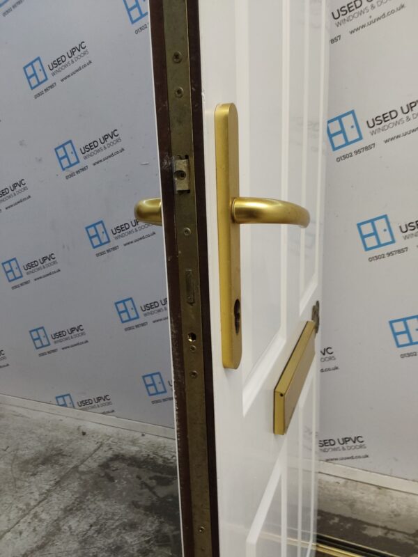 Used White Upvc Front Door 850mm x 2015mm 0544 - Image 5