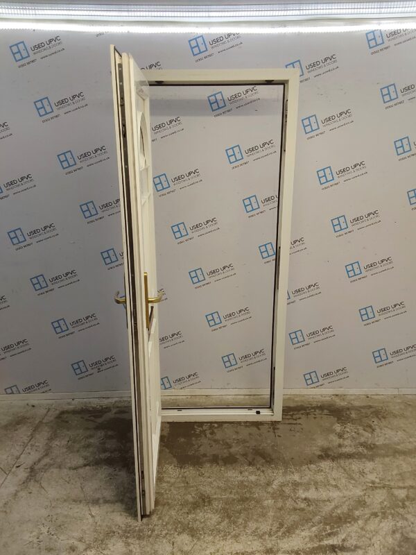 Used White Upvc Front Door 865mm x 2070mm C12D02 - Image 3