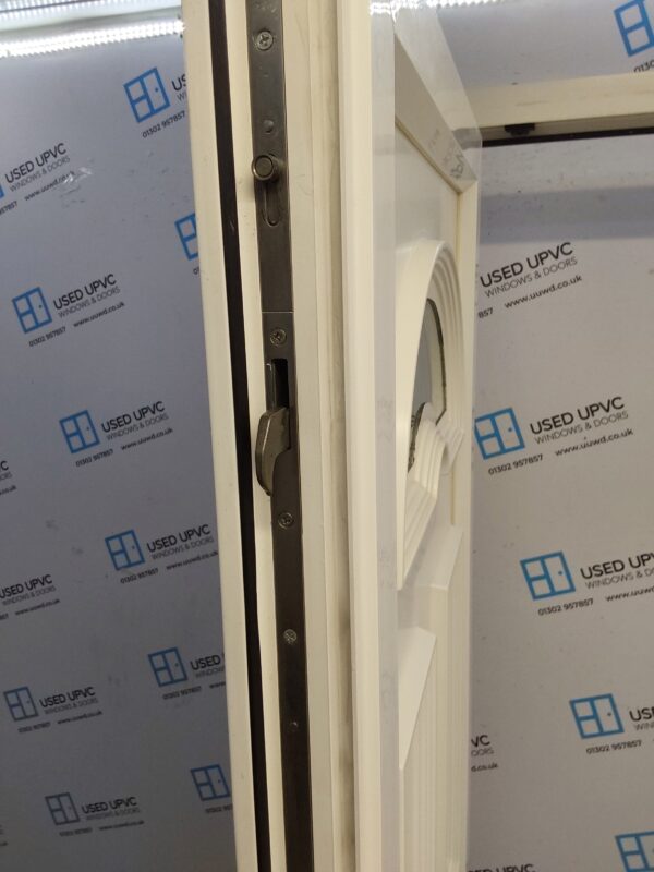 Used White Upvc Front Door 865mm x 2070mm C12D02 - Image 4
