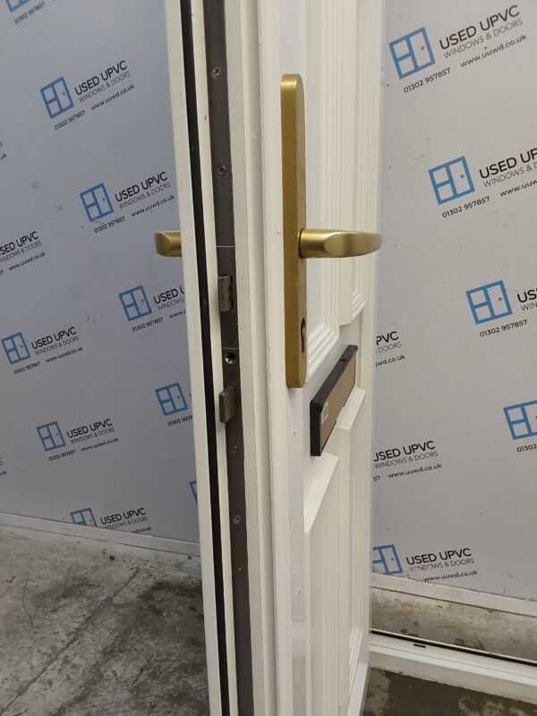 Used White Upvc Front Door 865mm x 2070mm C12D02 - Image 5