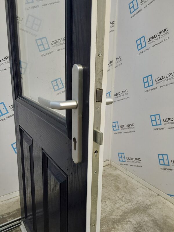 Used Dark Blue Composite Back Door 900mm x 2020mm C12D05 - Image 5