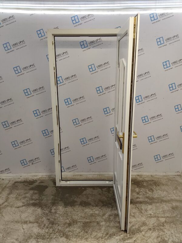 Used White Upvc Front Door 910mm x 2090mm C12D06 - Image 3